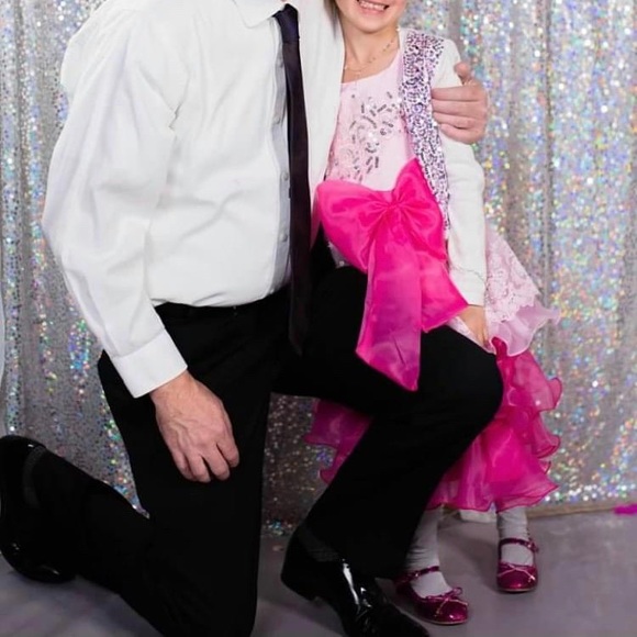 ❤️ Pink Cinderella or Barbie Dress; multi-layered tulle and sequins - Picture 6 of 8